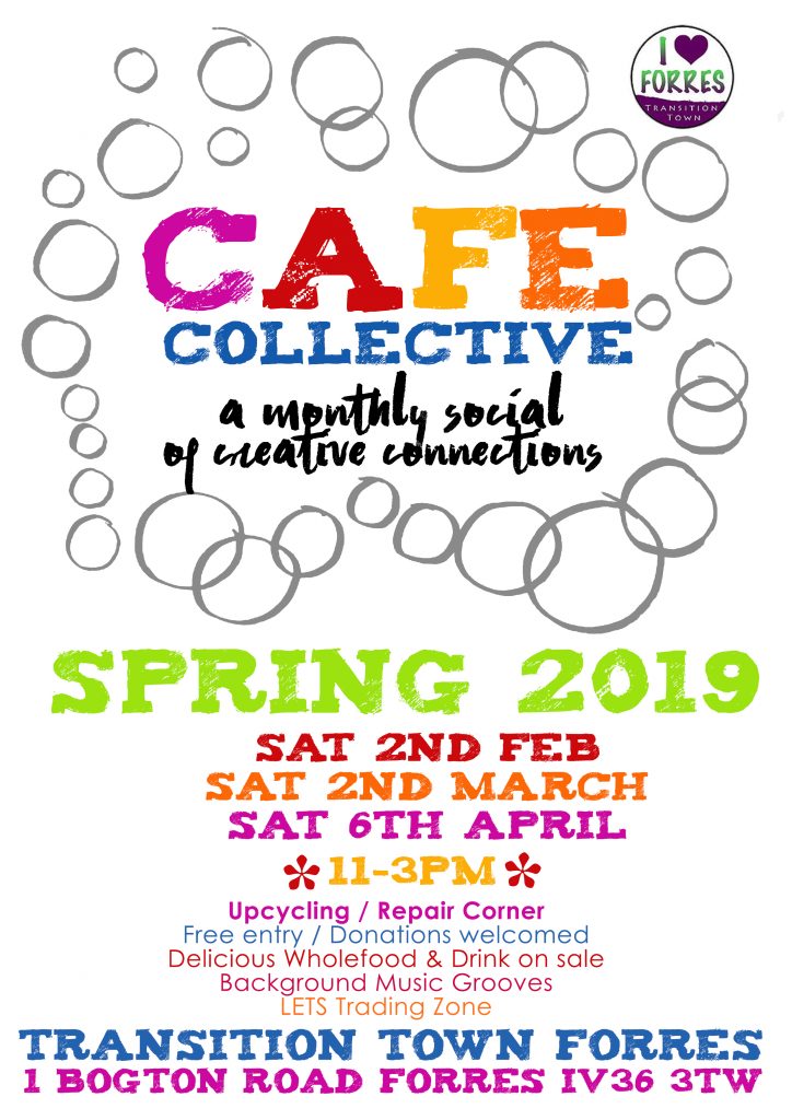 Cafe Collective spring 2019 poster
